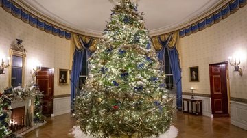 Árvore de natal da Casa Branca - Reprodução/ Redes Sociais / Twitter