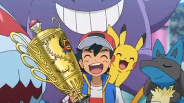 Imagem de Ash e Pikachu em Pokémon - Reprodução / Vídeo