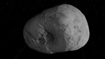 O asteroide 2023 DW - Divulgação/NASA