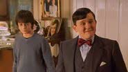 Harry Melling como Duda Dursley, em 'Harry Potter' - Divulgação / Warner Bros Pictures