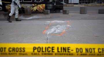 Local do atropelamento, em Toronto, Canadá - Getty Images