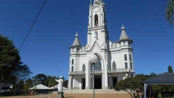 Imagem de igreja turística da cidade de Áurea - Divulgação / Prefeitura de Áurea