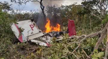 Avião que caiu no Mato Grosso - Divulgação