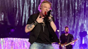 O vocalista Axl Rose - Getty Images
