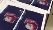 Ultrassonografia entregue pela clínica às mães - Reprodução / Redes Sociais
