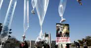 O envio dos polêmicos balões - Getty Images