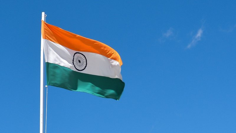 Imagem da bandeira da Índia - Reprodução/Pixabay/hari_mangayil