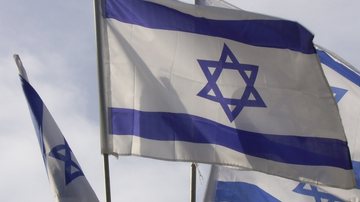 Imagem ilustrativa de bandeiras de Israel - Foto de PublicDomainPictures, via Pixabay