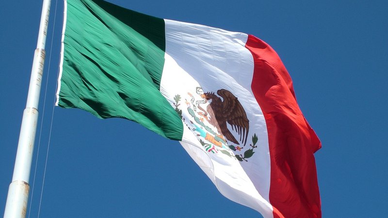Imagem ilustrativa da bandeira do México - Reprodução/Pixabay/mediosaudiovisuales