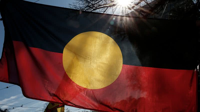 Imagem da bandeira indígena - Getty Images