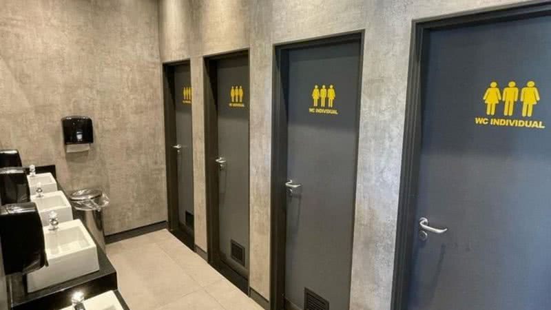 Fotografia do banheiro citado - Divulgação/ McDonald's