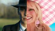 Imagem mistura os protagonistas de 'Oppenheimer' e 'Barbie' - Divulgação