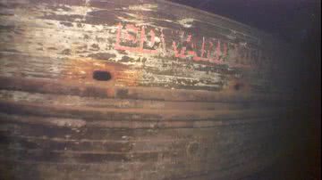 Registro de um dos barcos encontrados nos EUA, o C.F Curtis - Divulgação/Great Lakes Shipwreck Historical Society
