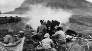 Registro da Batalha de Iwo Jima, 1945 - Domínio Público