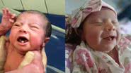 Criança que nasceu com dois dentes - Reprodução/TikTok/@adriapaes