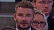 David Beckham chegando ao funeral de Elizabeth II - Reprodução/Video/Redes Sociais