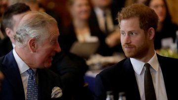 Príncipe Charles e seu filho Harry - Getty Images