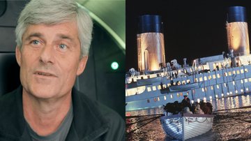 CEO da OceanGate, Stockton Rush e Cena do filme 'Titanic' (1997), respectivamente - Divulgação/Youtube e Reprodução/20th Century Fox