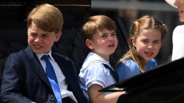 Filhos de William e Kate, George, Charlotte e Louis. - Getty Images