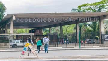 Imagem da fachada do Zoológico de São Paulo - Reprodução/Governo de São Paulo