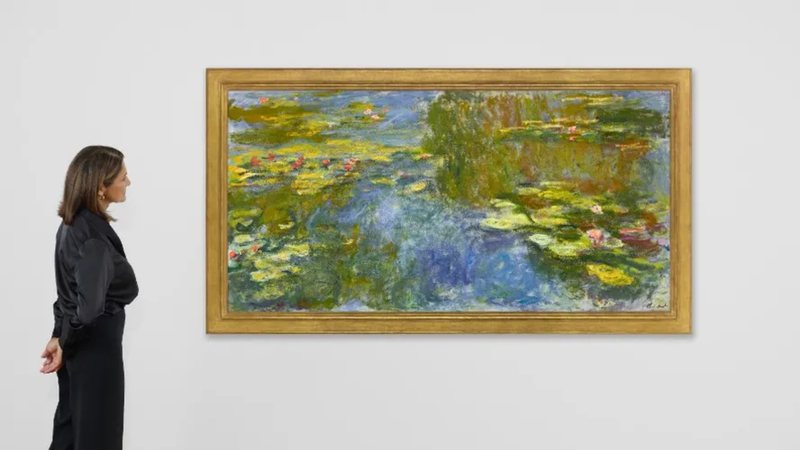 "Le bassin aux nymphéas", de Claude Monet - Divulgação/Christie's