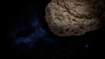 Imagem ilustrativa de asteroide - Imagem de Frantisek Krejci por Pixabay