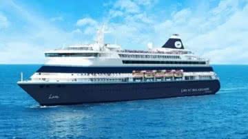 Um navio de cruzeiro da Life At Sea Cruises - Divulgação/Life At Sea Cruises