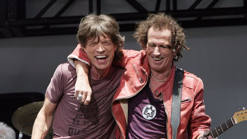 Mick Jagger e Keith Richards, respectivamente - Getty Images