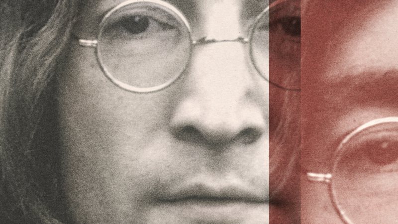 Imagem que mostra, parcialmente, o rosto de John Lennon - Divulgação/AppleTV+