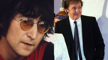 John Lennon e Paul McCartney, respectivamente - Getty Images