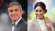 George Clooney e Meghan Markle, respectivamente - Getty Images