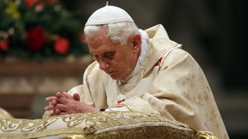 Foto de 2009 do papa Bento XVI, enquanto ainda vivo - Getty Images