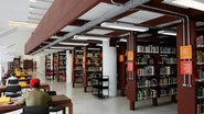 Local onde ocorreu o crime, na Biblioteca Mário de Andrade, em SP - Divulgação/Biblioteca Mário de Andrade