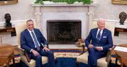 Joe Biden e Mustafa Al-Kadhimi - Getty Images