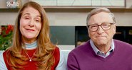 Melinda e Bill Gates durante o evento do Global Citizen, em vídeo gravado - Getty Images