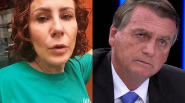 Zambelli e Bolsonaro - Divulgação/Vídeo