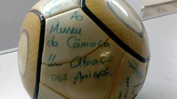 Registro da bola que foi furtada em Brasília - Arquivo Pessoal