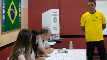 Bolsonaro votou no Rio de Janeiro - Getty Images