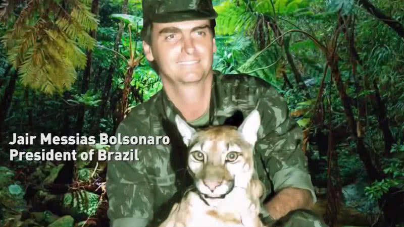 Trecho de vídeo publicado por Bolsonaro