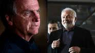 Lado esquerdo: Jair Bolsonaro (PL), lado esquerdo: Lula (PT) - Getty Images