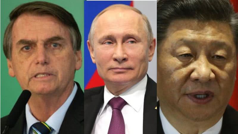 Bolsonaro, Putin e Xi Jinping  ainda não parabenizaram Biden por vitória nas eleições americanas - Wikimedia Commons e Getty Images