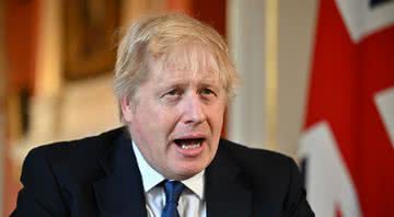 Boris Johnson, o primeiro-ministro do Reino Unido, nesta quinta-feira, 24 - Getty Images