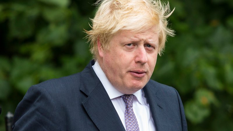 Boris Johnson em evento oficial - Getty Images
