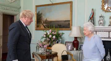 Rainha Elizabeth II e Boris Johnson - Getty Images