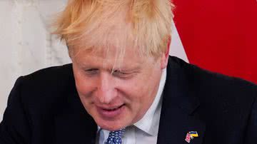 Boris Johnson em aparição pública, em junho de 2022 - Getty Images