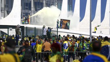 Registro das invasões ocorridas em Brasília - Marcelo Camargo/ Agência Brasil