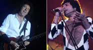 Brian May e Freddie Mercury - Compadre Edua'h e Carl Lender/Wikimedia Commons