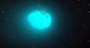 Buraco azul encontrado nas águas costeiras da Flórida - Divulgação/Administração Oceânica e Atmosférica Nacional/NOAA