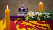 Coroa repousa sobre caixão da rainha Elizabeth - Getty Images