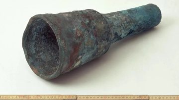 Canhão encontrado na costa da Suécia - Reprodução / Bo Niklasson / Museu Bohusläns